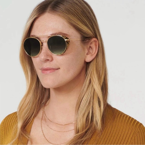 KREWE TCHOUP BLINKER24K + PLUME Sunglasses